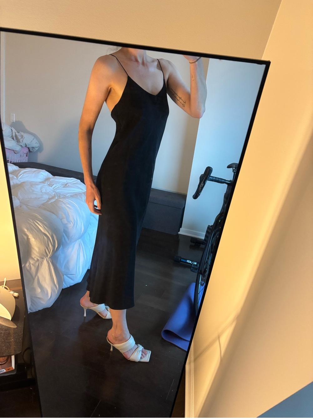 Tibi 4ply silk slip dress - Picture 2 of 7